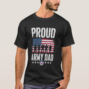 Proud Army Dad Military Patriotic Proud Dad Of Sol T-Shirt