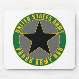 Proud Army Dad Mouse Pad