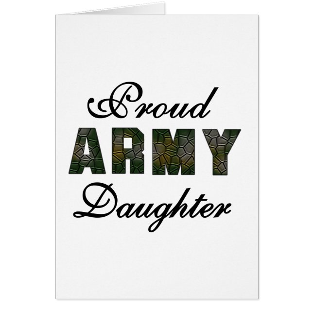 Proud Army Daughter (Front)