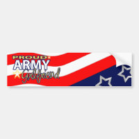 Proud Army Girlfriend Bumpersticker
