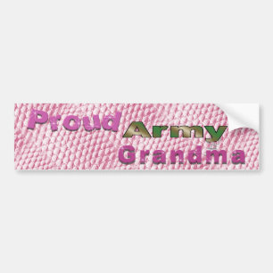 Proud Army Grandma Bumper Sticker