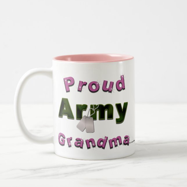 Proud Army Grandma Mug (Left)