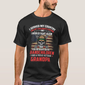 Proud Army Grandpa T-Shirt