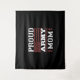 Proud Army Mom Tapestry