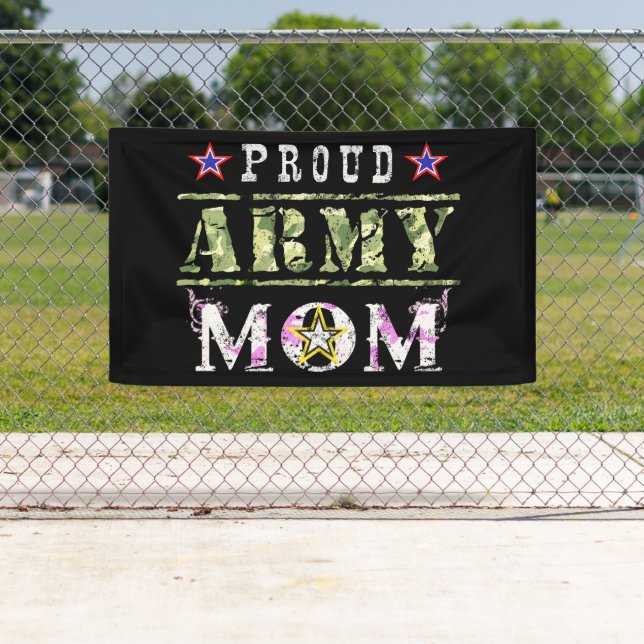 Proud Army Mum Banner (Insitu)