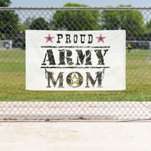 Proud Army Mum Banner