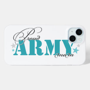 Proud Army Mum iPhone 15 Mini Case
