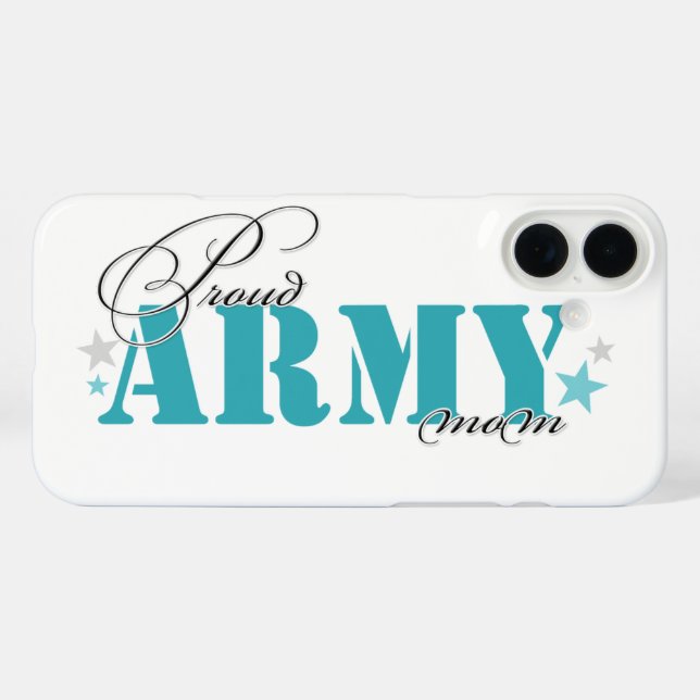Proud Army Mum Case-Mate iPhone Case (Back (Horizontal))