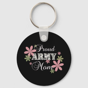 Proud Army Mum [fl c] Key Ring