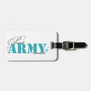 Proud Army Mum Luggage Tag