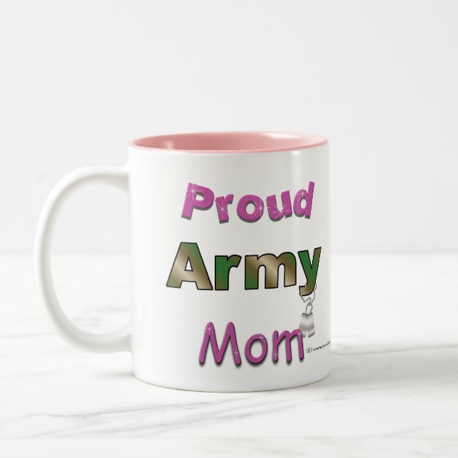 Proud Army Mum Mug (Left)