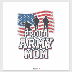 Proud Army Mum Vintage Patriotic Military Shirt_1