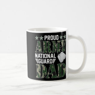 Proud Army National Guard Dad Military Family Vete Coffee Mug
