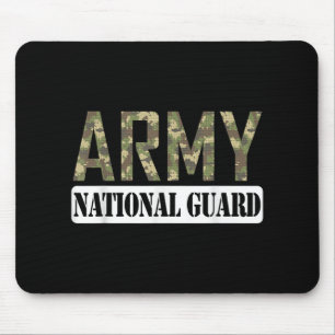 Proud Army National Guard Military Family Veteran  Mouse Pad