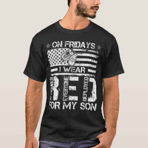 Proud Army National Guard Mum On Fridays I We T-Shirt