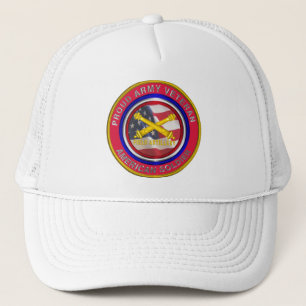 Proud Army Veteran Field Artillery Soldier Trucker Hat