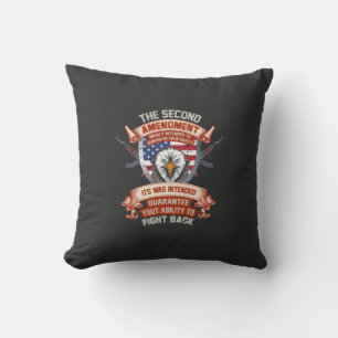 Proud Army Veteran – Military American Flag Cushion