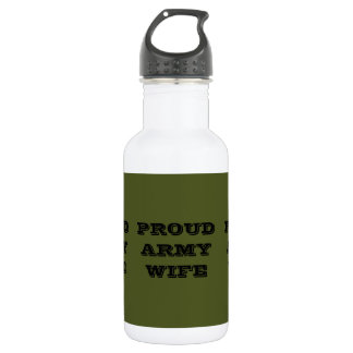 Proud Army Wife 532 Ml Water Bottle