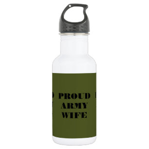 Proud Army Wife 532 Ml Water Bottle