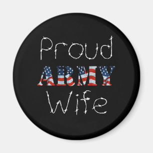 Proud Army Wife Magnet