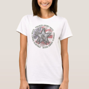 Proud Army Wife stars T-Shirt