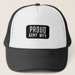 Proud Army Wife Trucker Hat