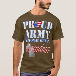 Proud Armys Grandma  Military Pride (64)  T-Shirt