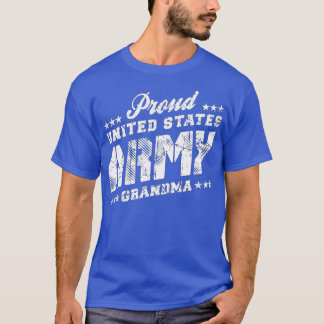 Proud Armys Grandma  Military Pride (77)  T-Shirt