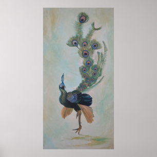 Proud As A Peacock Poster