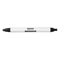 Proud Asian American Girl, black white