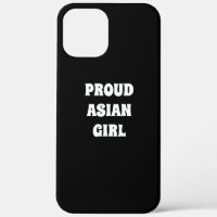 Proud Asian Girl, black white