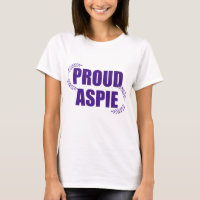 Proud Aspie Pretty Purple Asperger Syndrome