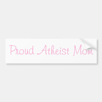 Proud Atheist Mum Bumper Sticker