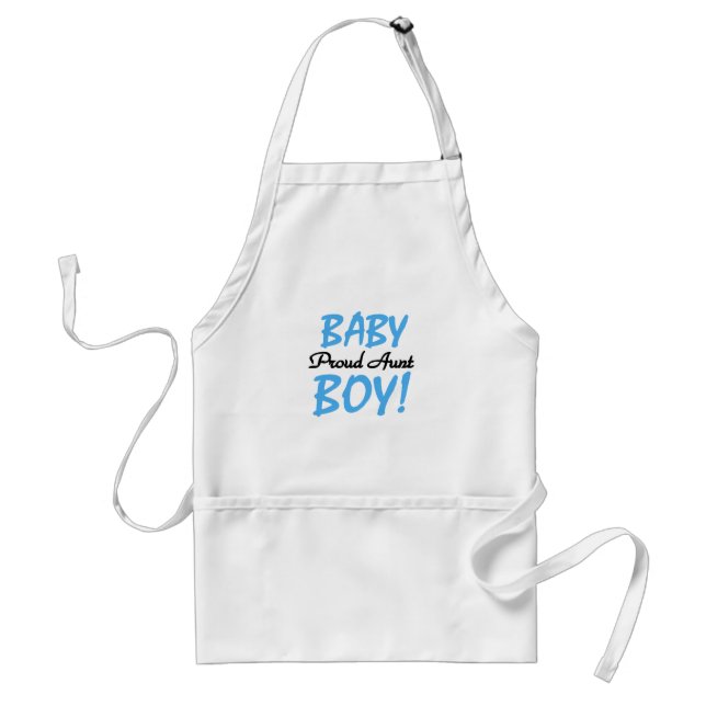 Proud Aunt Baby Boy Tshirts and Gifts Standard Apron (Front)