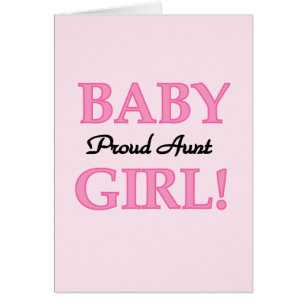 Proud Aunt Baby Girl Tshirts and Gifts