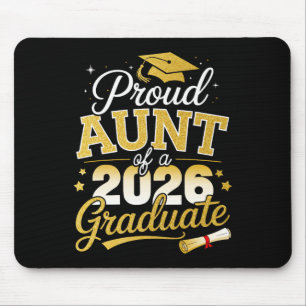 Proud Aunt Of A Cl Of 2026 Graduate Senior Graduat Mouse Pad