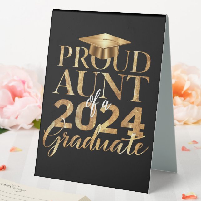 Proud Aunt of a Class of 2024 Senior Graduation (In SItu (Wedding))