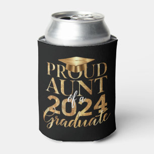 Proud Aunt of a Class of 2024 Senior Graduation Can Cooler