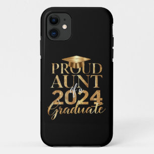 Proud Aunt of a Class of 2024 Senior Graduation iPhone 11 Case
