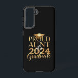 Proud Aunt of a Class of 2024 Senior Graduation Samsung Galaxy Case<br><div class="desc">Proud Aunt of a Class of 2024 Graduate Senior Graduation</div>