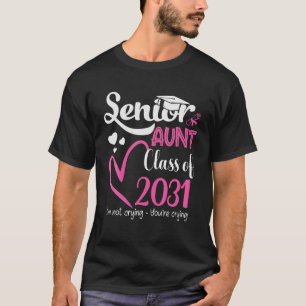 Proud Aunt Of A Class Of 2031 Graduate Senior Grad T-Shirt