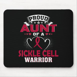 Proud Aunt Of A Sickle Cell Warrior Mouse Pad