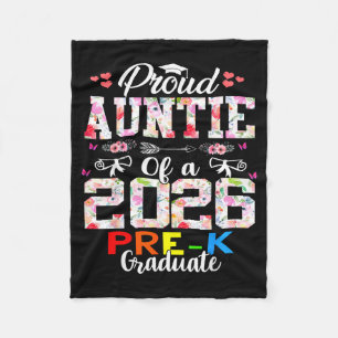 Proud auntie of 2026 pre-k graduate mothers dayPro Fleece Blanket