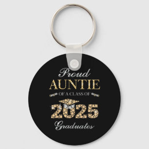 Proud Auntie Of A Cl Of 2025 Graduate Key Ring