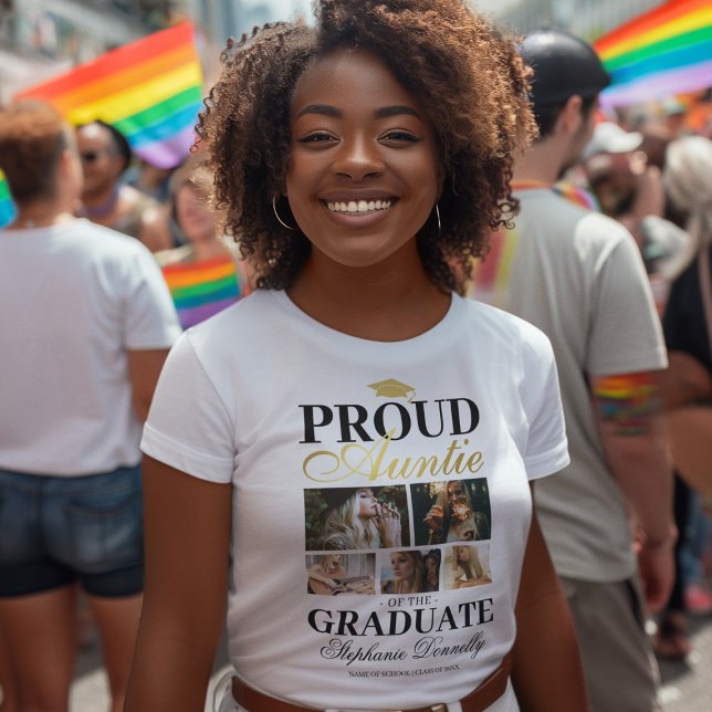 Proud Auntie of the Graduate T-Shirt (Creator Uploaded)