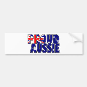 proud Aussie Bumper Sticker