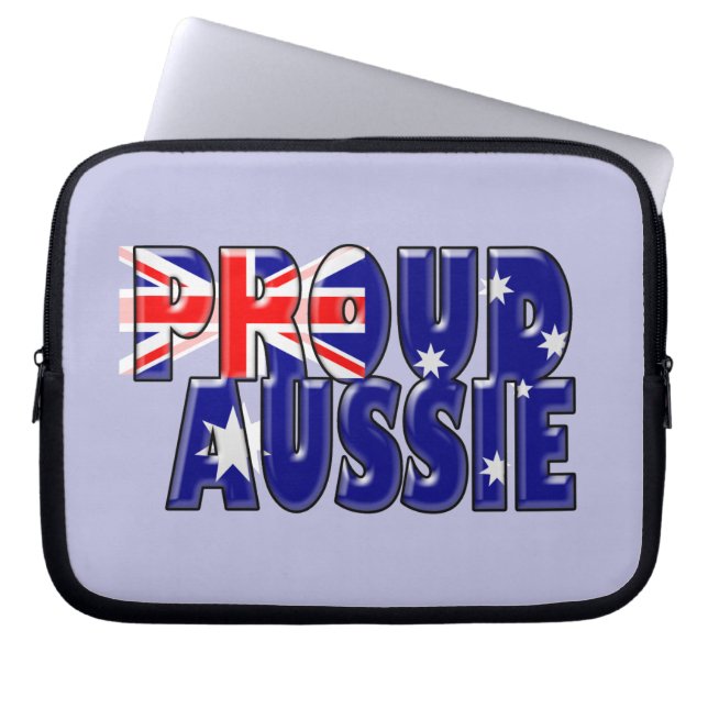 proud Aussie Laptop Sleeve (Front)