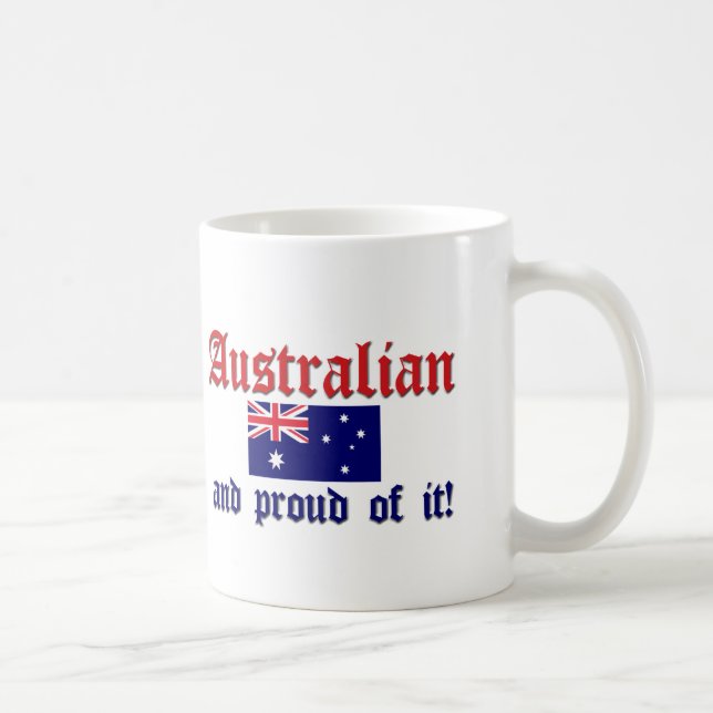 Proud Australian Coffee Mug (Right)