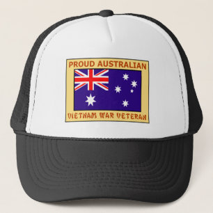 PROUD AUSTRALIAN VIETNAM WAR VET TRUCKER HAT