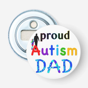 Proud Autism Dad Bottle Opener